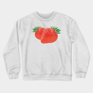 Shiny Strawberries Crewneck Sweatshirt